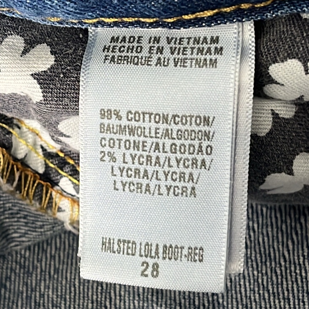 Lucky brand, blue jean long pants Lola boot cut women’s size 6 - Picture 8 of 9
